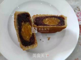 广式豆沙蛋黄月饼的做法步骤：40