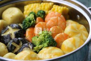 奶油咖喱炖杂蔬的做法步骤：10