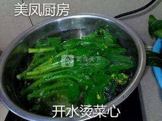 白灼菜心的做法步骤：17