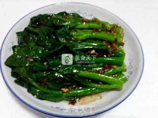 白灼菜心的做法步骤：20