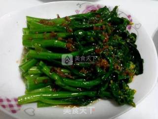 白灼菜心的做法步骤：21