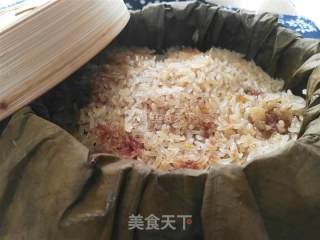 荷叶糯米排骨的做法步骤：13