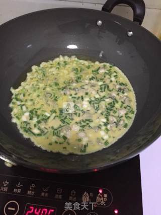 海蛎鸡蛋饼的做法步骤：6
