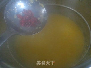 玉米渣百合粥的做法步骤：5