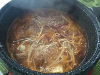 韩式泡菜汤的做法步骤：3