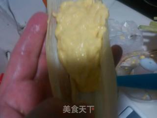 玉米蒸糕的做法步骤：5