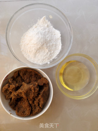 香酥绿豆饼的做法步骤：3
