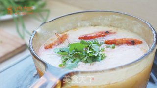 秘制鲜虾粥的做法步骤：5