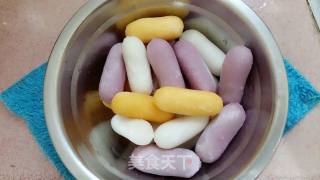 肉炒年糕的做法步骤：1