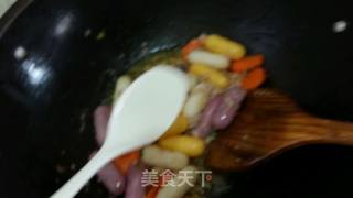 肉炒年糕的做法步骤：10