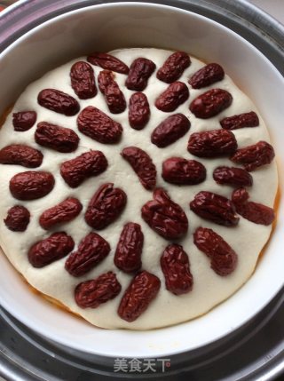 南瓜夹心发糕的做法步骤：10