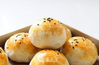 豆沙蛋黄酥的做法步骤：43
