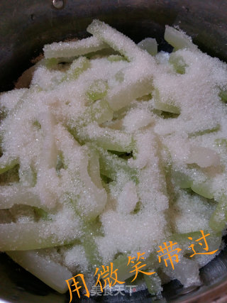 冬瓜糖的做法步骤：2