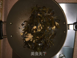 海带肉丝的做法步骤：3