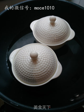 小策海鲜今日菜谱：三鲜蛋羹，小黄鱼鱼片，培根，芦笋，海鸭蛋的做法步骤：10