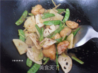 麻辣素干锅的做法步骤：7