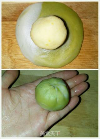 甜而不腻的蔓越莓绿豆酥的做法步骤：24