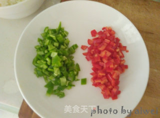 咖喱米饭炒馍花的做法步骤：3