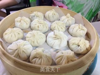 豬肉大蔥包子的做法步骤：7