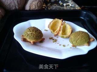 乌龟酥皮泡芙的做法步骤：17