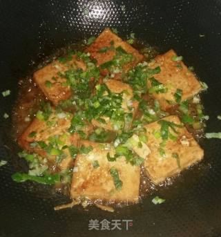 葱烧豆腐的做法步骤：3