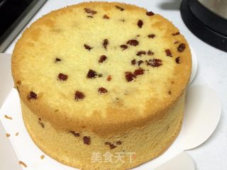 蔓越莓戚风的做法步骤：10