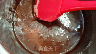 6寸可可戚风蛋糕的做法步骤：4