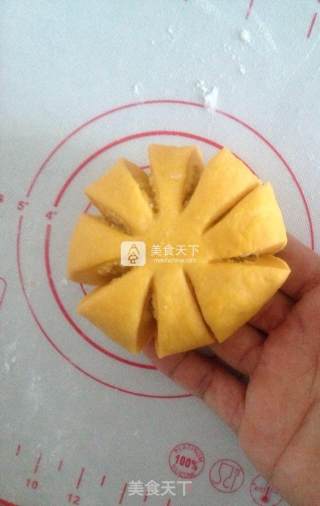 南瓜椰蓉包的做法步骤：7