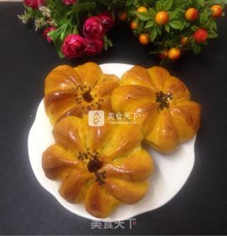 南瓜椰蓉包的做法步骤：12
