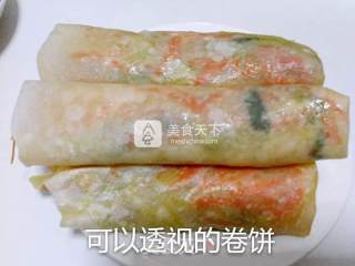 薄如纸的卷饼的做法步骤：30