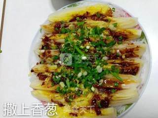 粉丝蒸娃娃菜的做法步骤：14