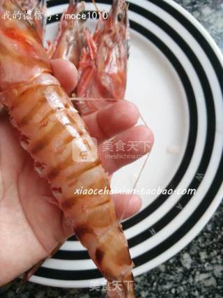 小策海鲜今日菜谱：红烧大虾 竹节虾 九节虾 大明虾的做法步骤：4
