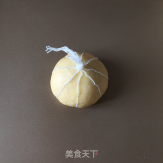 红豆沙南瓜面包的做法步骤：18