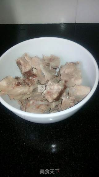 腐乳味粉蒸排骨的做法步骤：2
