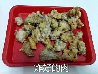 酸甜菠萝肉的做法步骤：9