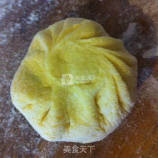 发面南瓜紫薯饼的做法步骤：9