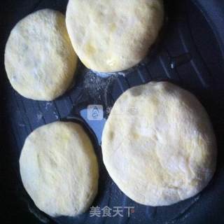 发面南瓜紫薯饼的做法步骤：10