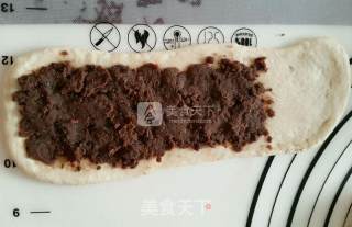全麦豆沙卷的做法步骤：6