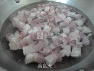 猪肉炖粉条的做法步骤：3