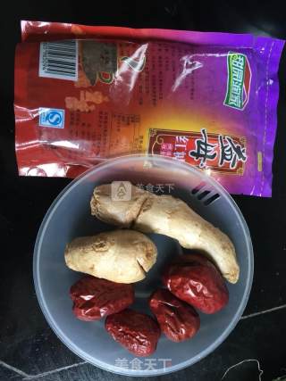 红枣姜茶的做法步骤：1