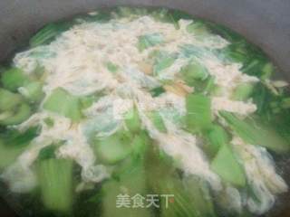 芥菜蛋汤的做法步骤：7