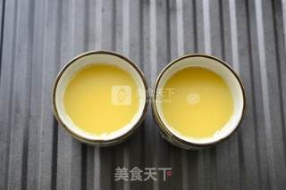 金钩秋葵蒸蛋羹的做法步骤：3