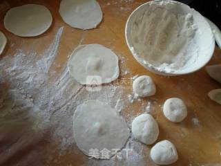 干肠白菜馅蒸饺的做法步骤：5