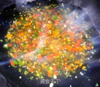 五彩羊血豆腐的做法步骤：8