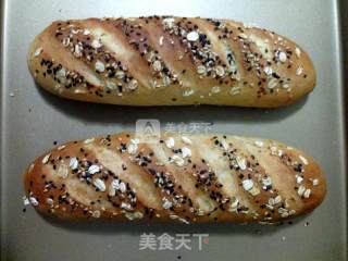 全麦杂粮乳酪面包的做法步骤：18