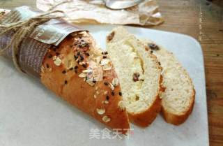 全麦杂粮乳酪面包的做法步骤：21