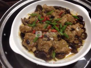 沙茶豉香蒸排骨的做法步骤：7