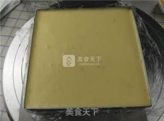 香橙慕斯蛋糕的做法步骤：9
