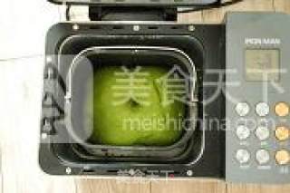 抹茶蜜豆吐司的做法步骤：6