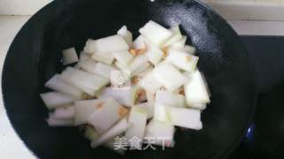 开洋冬瓜的做法步骤：3
